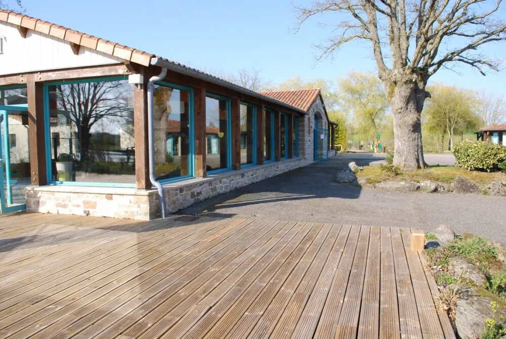 Une terrasse dans la nature